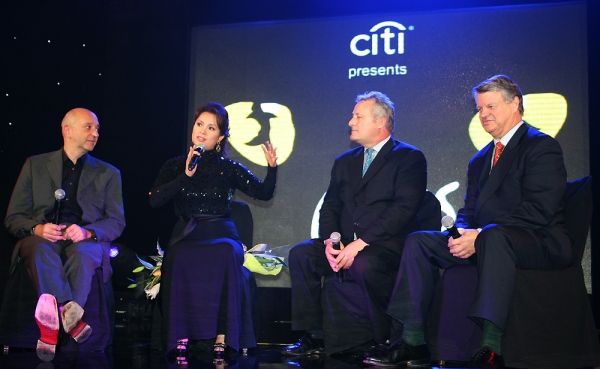 Fiz Shapur, Lea Salonga, James Cundall and Tim McFarlane Photo